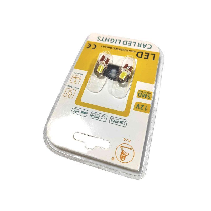 EJC Λάμπες Αυτοκινήτου T10-COB LED 12-24V 2τμχ ψυχρό φως - LED light - Image 3