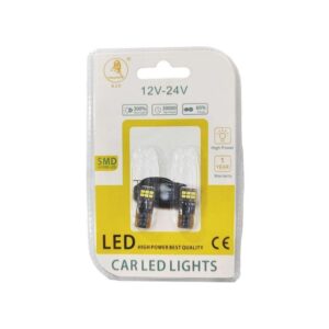 EJC Λάμπες Αυτοκινήτου 2016-12LED 12V-24 2τμχ ψυχρό φως – LED light - sukki.gr