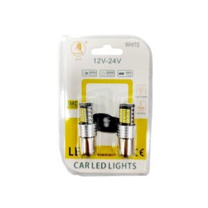 EJC Λάμπες Αυτοκινήτου 3014-60SMD-1156 12V-24 2τμχ ψυχρό φως – LED light - sukki.gr