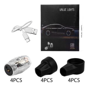 Διακοσμητικά Φώτα Βαλβίδων Αυτοκινήτου - Value Lights Colours LED - sukki.gr