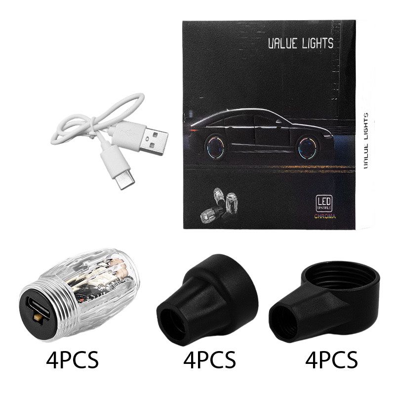 Διακοσμητικά Φώτα Βαλβίδων Αυτοκινήτου - Value Lights Colours LED - sukki.gr