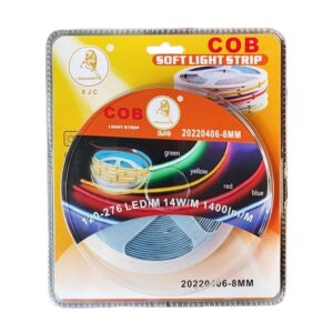 EJC Λεντοταινία LED ταινία COB 5m κίτρινο χρώμα 20220406-8MM - Soft light strip yellow - sukki.gr