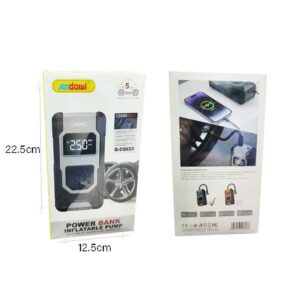 Alternative view of Andowl Φορητή αντλία αέρα 12000mAh και Power Bank Q-CQ623 - Power Bank Inflatable Pump