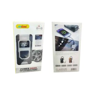 Andowl Φορητή αντλία αέρα 12000mAh και Power Bank Q-CQ623 - Power Bank Inflatable Pump - sukki.gr