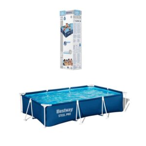 Bestway Πισίνα Steel Pro Παραλληλόγραμμη 300x201x66cm #56404 - Bestway pool - sukki.gr