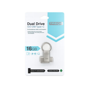 Treqa USB Flash Drive Διπλής Σύνδεσης Type-C 16GB - Dual Drive USB Type-C Flash Drive 16GB - sukki.gr