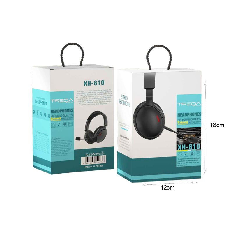 Treqa Ασύρματα Ακουστικά XH-810 - Stereo Headphones - Image 2