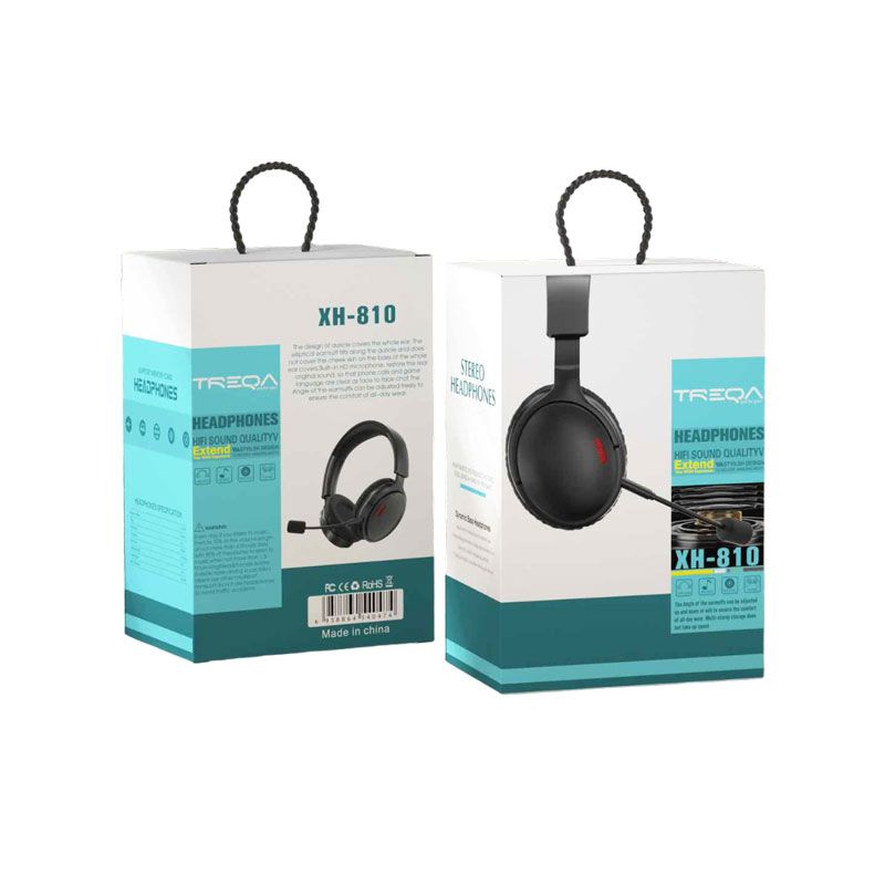 Treqa Ασύρματα Ακουστικά XH-810 - Stereo Headphones - sukki.gr