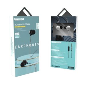 Treqa In-ear Handsfree Ενσύρματα Ακουστικά με Βύσμα 3.5mm EP-744 - In-ear Handsfree Noise Reduction Earphones - sukki.gr