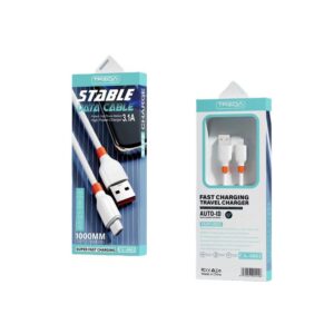 Treqa Kαλώδιο δεδομένων 1m USB Micro 3.1A CA-8861 - Charging Cable Micro - sukki.gr