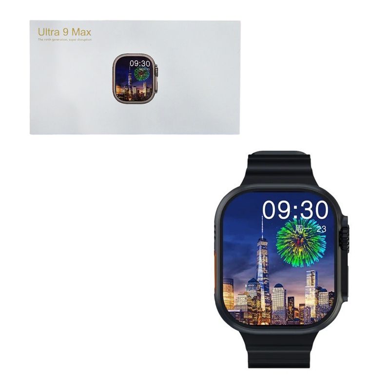 Ultra 9 Max Smartwatch με Παλμογράφο - sukki.gr
