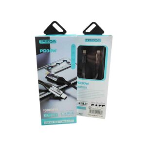 Treqa Kαλώδιο δεδομένων Type-C σε Lightning PD30W 1m CA-8924 - Super Fast Charging Data Cable - sukki.gr