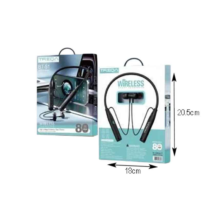 Treqa Ασύρματα Ακουστικά In-ear Bluetooth Handsfree BT-51 - Wireless Earphone - Image 2