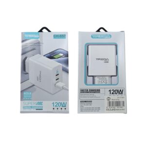 Treqa Φορτιστής Ταξιδίου 120W CH-652 – Travel Charger - sukki.gr