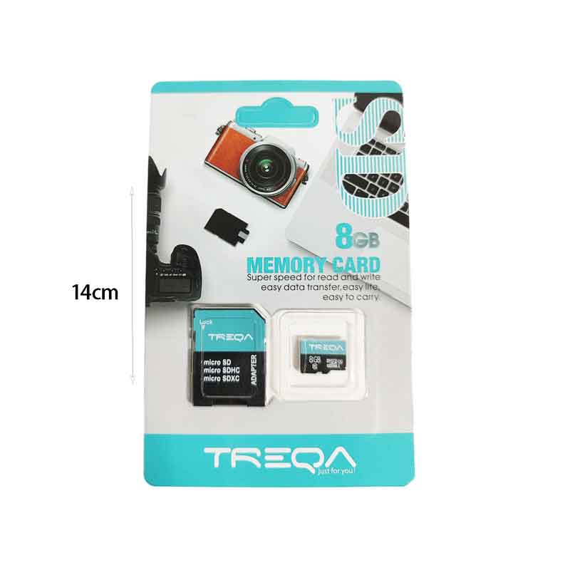Κάρτα Μνήμης Micro SD 8GB Με Αντάπτορα – Micro SD Memory Card 8GB With Adapter - Image 2