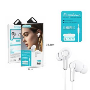 Alternative view of Treqa Ενσύρματα Ακουστικά In-Ear 3.5mm EP-786 - Wired In-Ear Earphones
