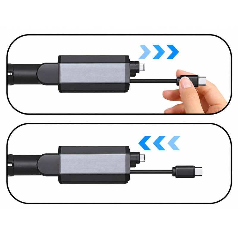 Treqa Φορτιστής Αυτοκινήτου 4 σε 1 120W CC-335 - Car Charger - Image 3