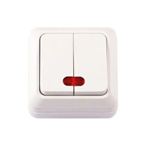 Songrui διακόπτης διπλός - Electrical Wall Switch - sukki.gr