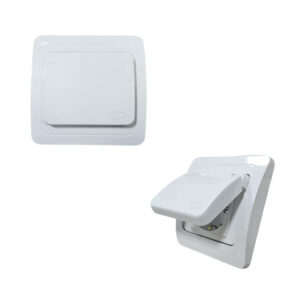 Songrui Πρίζα Τοίχου με Καπάκι - Wall Socket with Cover - sukki.gr