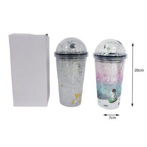 Ποτήρι Πλαστικό με Καπάκι - Water Bottle - sukki.gr