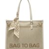 Τσάντα Ώμου J2505 – Μπέζ BAG TO BAG - sukki.gr