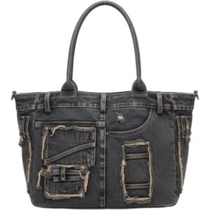 Τσάντα ώμου J2512 – Μπλέ BAG TO BAG - sukki.gr