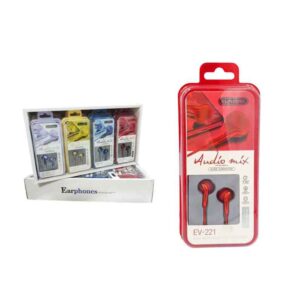 Elmcoei Handsfree Ακουστικά Audio Mix Ev-221 3.5mm Jack - Earphones - sukki.gr