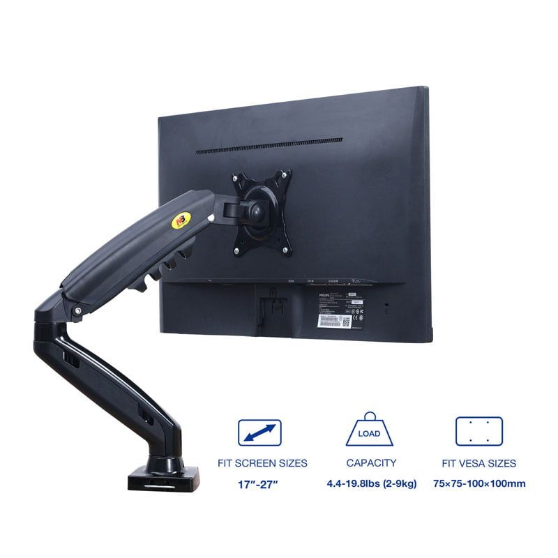 Βάση Οθόνης LED Monitor stand 17"-30" Upgraded Model F80 - Gas Strut Desktop Monitor Mount - Image 3