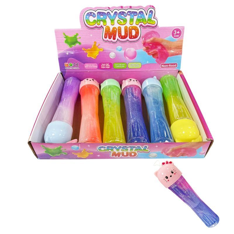 Παιχνίδι χλαπάτσα 6 τμχ - Crystal Mud 6pcs - sukki.gr