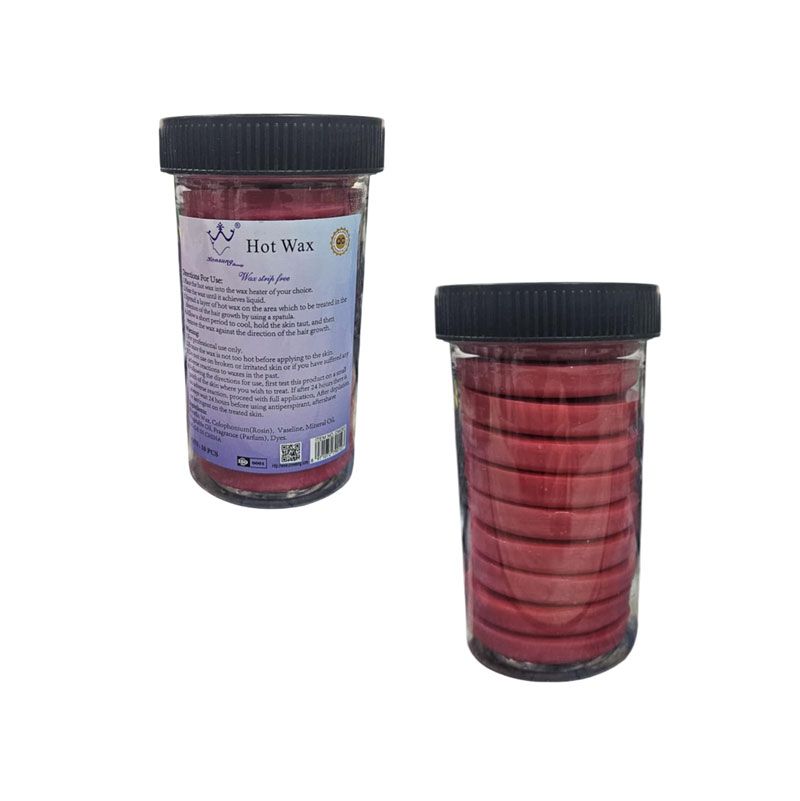 Αποτριχωτικό Κερί Ροδέλες Hot Wax σε Βαζάκι - Hot Wax Hair Removal Discs in Jar - sukki.gr