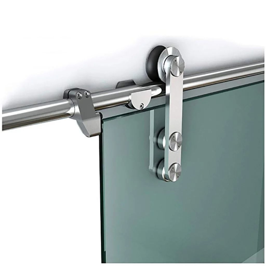 Μηχανισμός Γυάλινης Συρόμενης πόρτας - Sliding Glass Door Mechanism - Image 2
