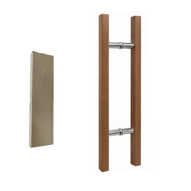 Λαβή Πόρτας Αλουμινίου με Σχέδιο Ξύλου 59.4cm – Aluminum Door Handle Wood Effect - sukki.gr