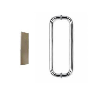 Λαβή Χειρολαβή Γυάλινης Πόρτας από Ανοξείδωτο Ατσάλι 39.5cm - Stainless Steel Glass Door Pull Handle 39.5cm