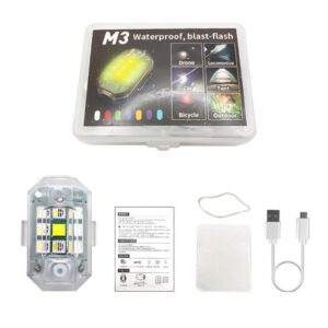 Επαναφορτιζόμενο Φως Ποδηλάτου LED M3 - Waterproof Blast-flash Bicycle Light - sukki.gr