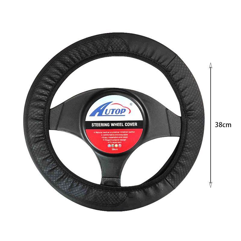 Universal Κάλυμμα Τιμονιού Αυτοκινήτου 38cm - Car Steering Wheel Cover - Image 2