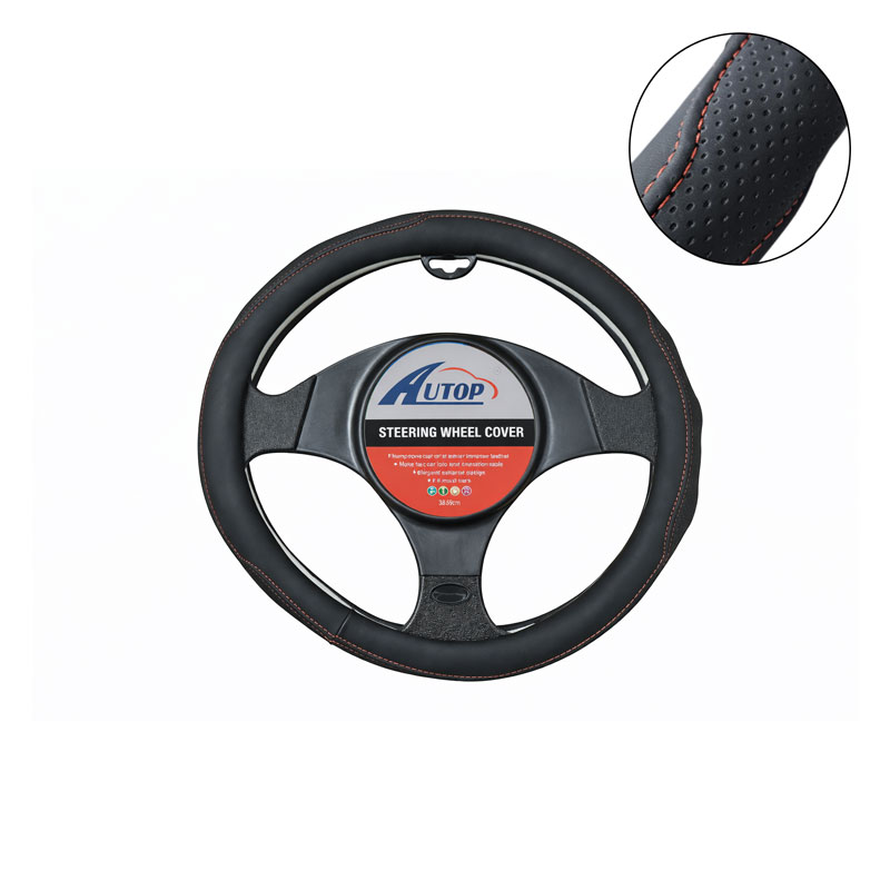 Κάλυμμα Τιμονιού Αυτοκινήτου 38cm – Car Steering Wheel Cover - sukki.gr