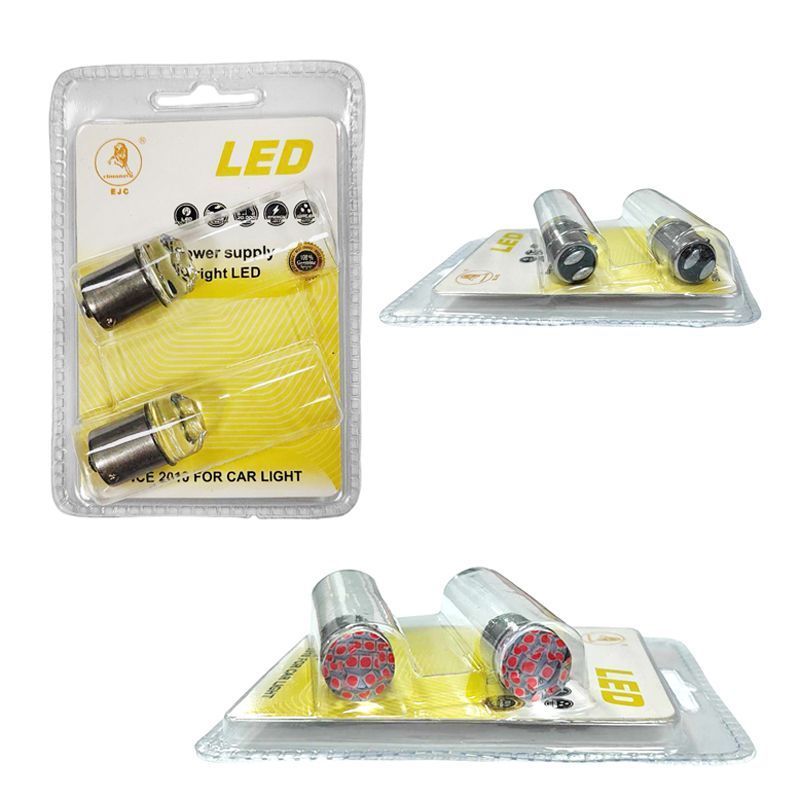 EJC Λάμπες Αυτοκινήτου L18N 1157 9LED 12V 2τμχ – Car LED light - sukki.gr