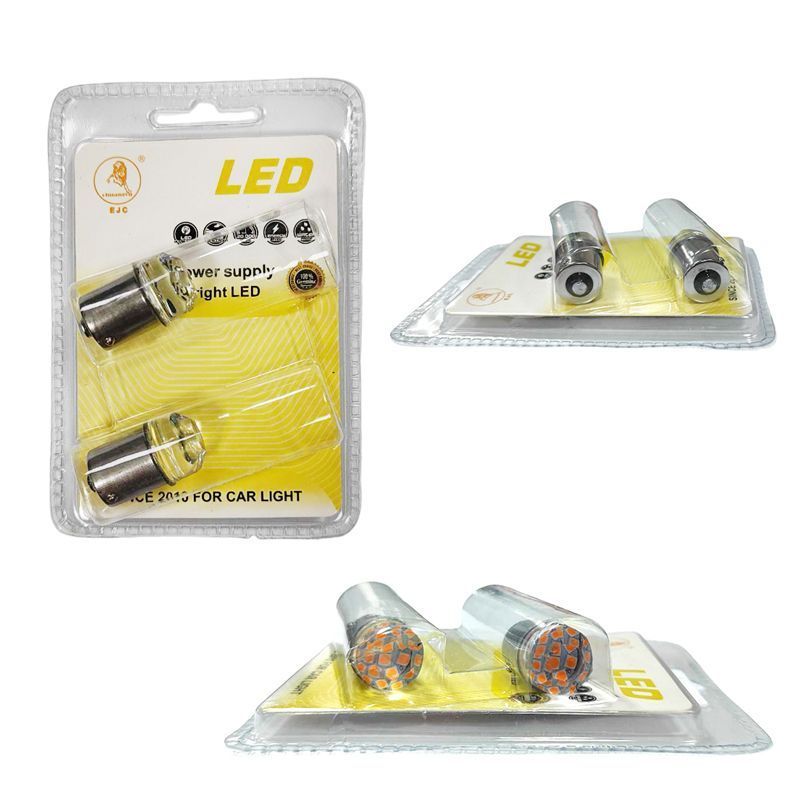 EJC Λάμπες Αυτοκινήτου L18N 1156 9LED 12V 2τμχ – Car LED light - sukki.gr