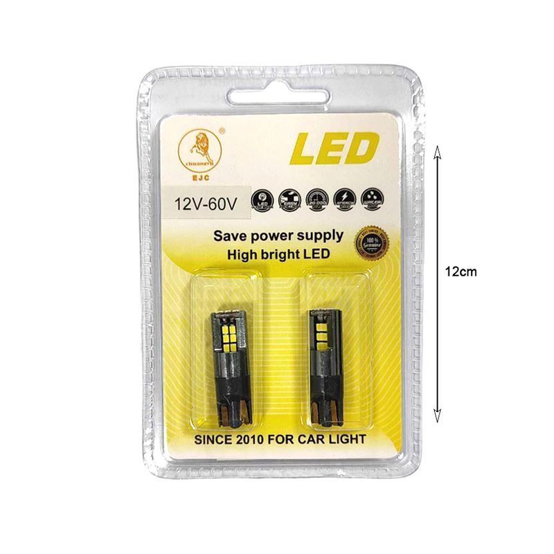 EJC Λάμπες Αυτοκινήτου 2016 T10 15SMD 12-60V 2τμχ – Car LED light - Image 3