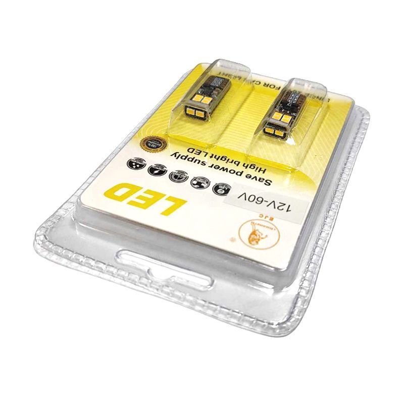 EJC Λάμπες Αυτοκινήτου 3020 T10 10SMD 12-60V 2τμχ – Car LED light - Image 2