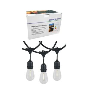 Εξωτερικά φώτα κρεμαστά γιρλάντα LED 5m 5L- Innovative LED lighting - sukki.gr
