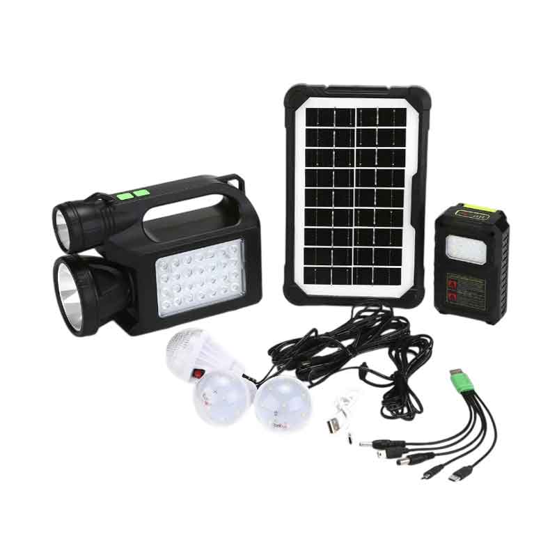 GDSuper Ηλιακό σύστημα φωτισμού 30W 28LED GD-C10 - Multi-Function Emergency Portable Light - Image 2