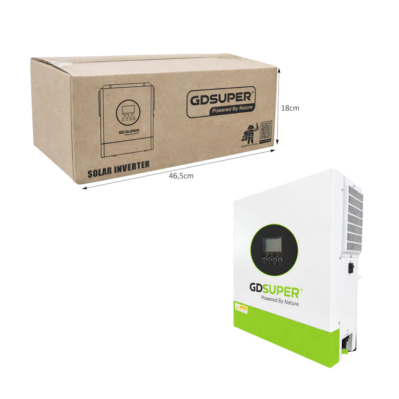 Υβριδικός Ηλιακός Μετατροπέας 4.2KW 24V GD Super με MPPT 100A - GD Super 4.2KW 24V Hybrid Solar Inverter with MPPT 100A - Image 4