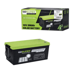 Μπαταρία Μολύβδου 12V 200Ah GD Super για Φωτοβολταϊκά Συστήματα GD-76 - GD Super 12V 200Ah Solar Battery - sukki.gr