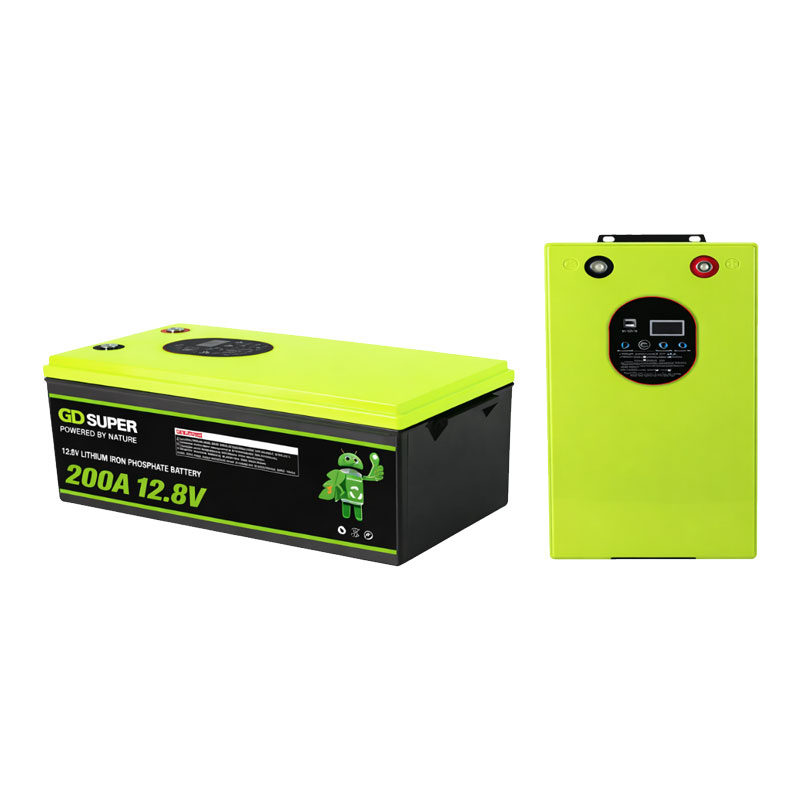 Μπαταρία Λιθίου 12.8V 200Ah LiFePO4 GD Super με BMS 100A και Υποστήριξη Σύνδεσης 48V - GD Super 12.8V 200Ah Lithium Battery with 100A BMS and 48V Series Support - Image 2