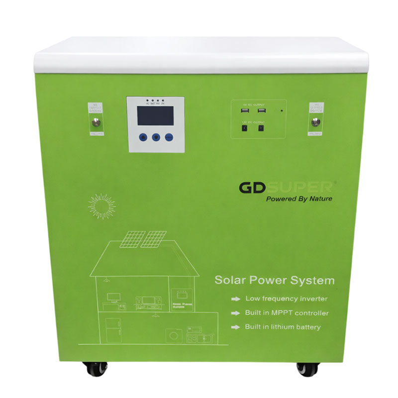 Ηλιακό Σύστημα Ενέργειας 6000W με MPPT 60A και Μπαταρία Λιθίου 51.2V 200Ah - 6000W Solar Power System with 60A MPPT and 51.2V 200Ah Lithium Battery - Image 3