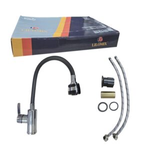 Μπαταρία Κουζίνας με Εύκαμπτο Λαιμό - Kitchen Faucet with Flexible Spout - sukki.gr
