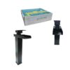 Sanitary Wares Μαύρη Μπαταρία Νιπτήρα με Ρουξούνι Καταρράκτη - Black Basin Faucet with Waterfall Spout - sukki.gr