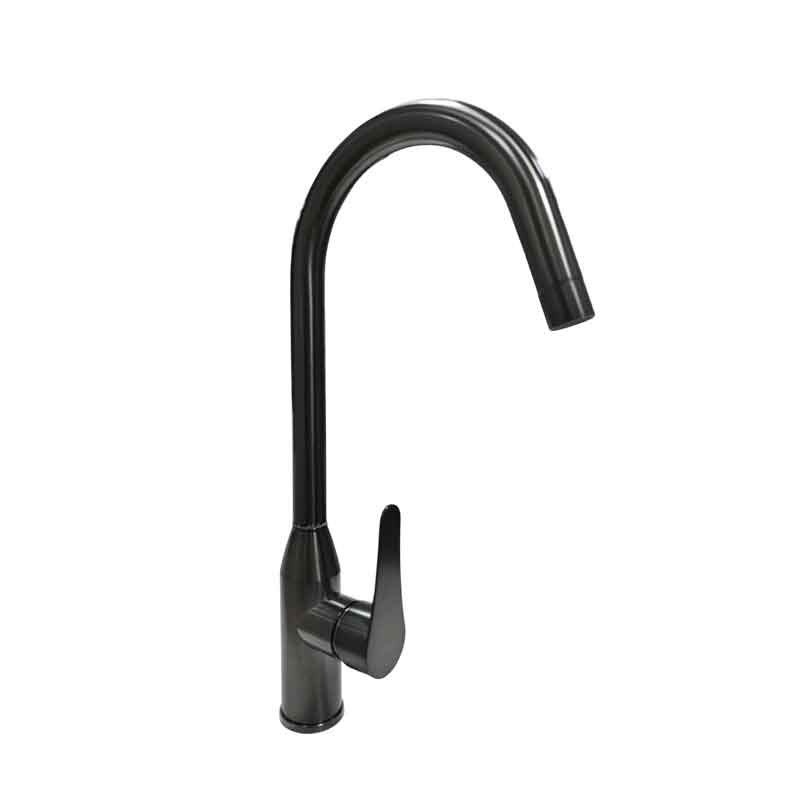 Μπαταρία Κουζίνας Μαύρη - Βρύση Κουζίνας - Kitchen faucet - Image 3
