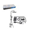 Yimanuo Ρυθμιζόμενη Στήλη Ντουζ με Μπαταρία - Adjustable Shower Column with Faucet - sukki.gr